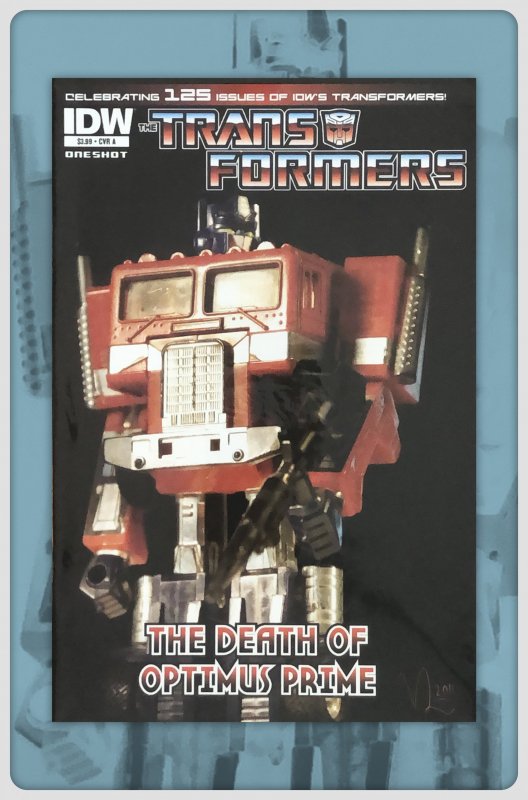 Transformers Death Of Optimus Prime #1A (2011) NM