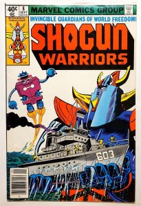 Shogun Warriors #8 Newsstand (Sept 1979, Marvel) 2.0 Good