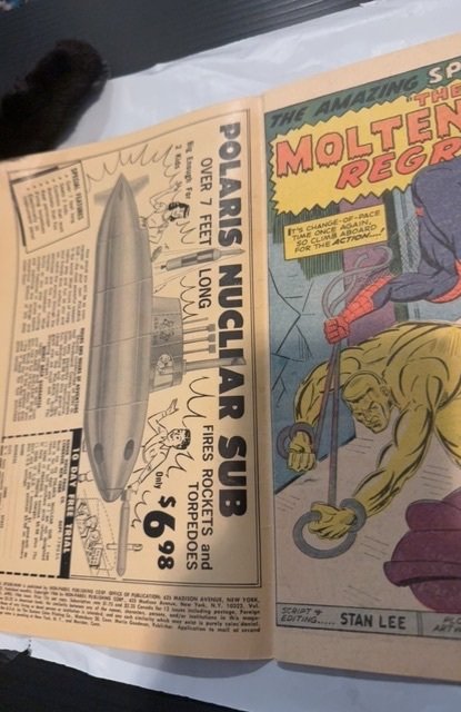 The Amazing Spider-Man #35 (1966)Kirby 2nd molten man