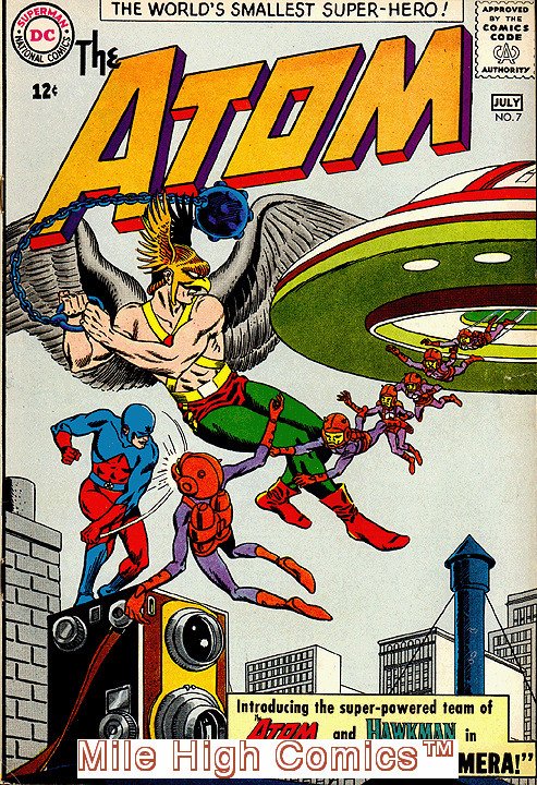 ATOM (DC) (JUSTICE LEAGUE) (1962 Series) #7 Very Good Comics Book