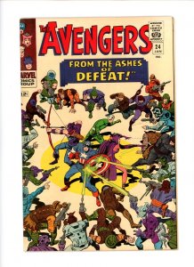 Avengers #24  1966  F