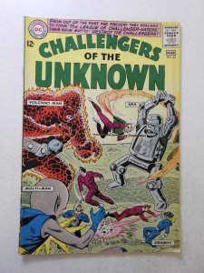 Challengers of the Unknown #42 (1965) GD/VG  moisture stain, 1 in spine split