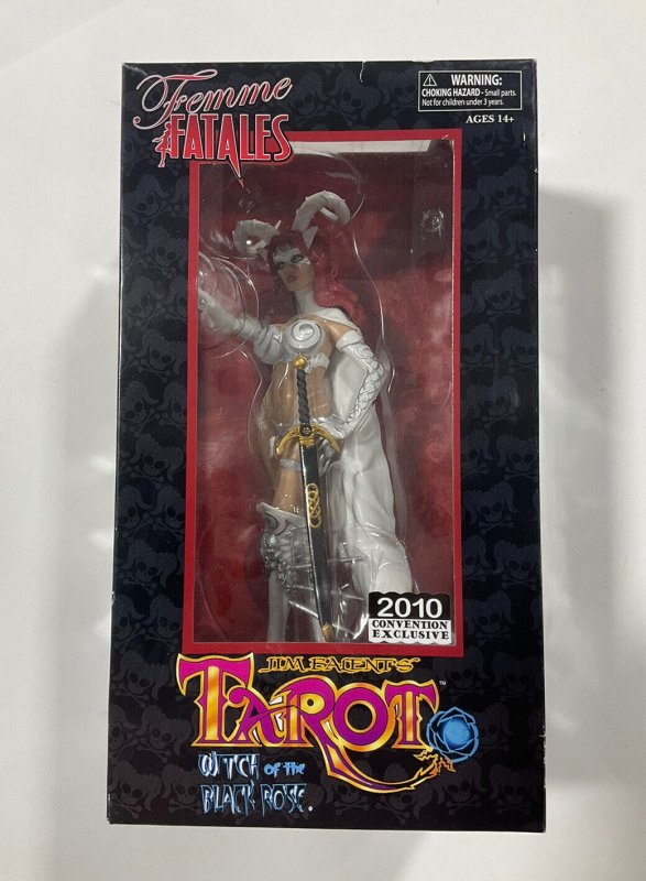 Jim Balents Tarot Witch Of The Rose Statue 2010 Sealed Femme Fatales HTF Diamond 