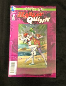 HARLEY QUINN: FUTURES END 1 2014 DC 9.2 LENTICULAR COVER