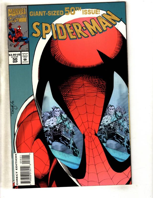 Lot Of 10 Spider-Man Marvel Comic Books # 41 42 43 44 45 46 47 48 49 50 CR58