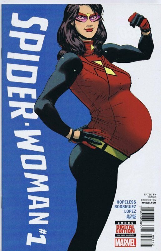 Spider Woman Pregnant