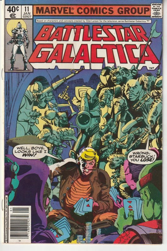 Battlestar Galactica(Marvel) # 11  Starbuck - Traitor ?