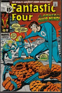 Fantastic Four #115 (Marvel, 1970) Key - 1st appearance of Eternals (Team)