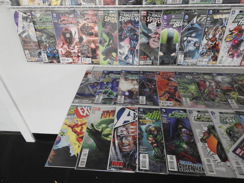 Huge Lot 160+ Comics W/ Ghost Rider, Spider-Man, Green Arrow+ Avg VF Condition!!