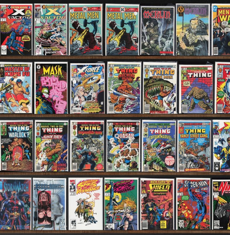 Huge Lot 140+ Comics with X-O Manowar, Marvel Two In One, X-Factor & More!
