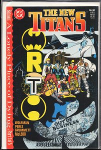 The New Titans #60 (1989) Teen Titans