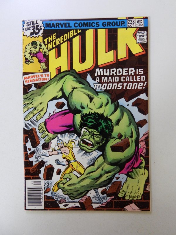 The Incredible Hulk #228 (1978) 1st appearance of Moonstone NM- condition