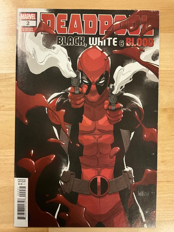 Deadpool: Black, White & Blood #2 Yu Cover (2021)