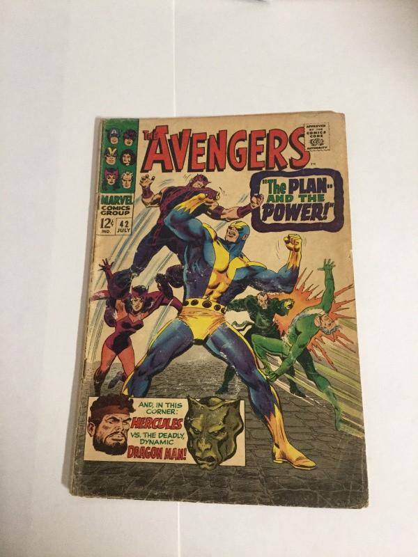 Avengers 42 Gd Good 2.0 Marvel Comics Silver Comics