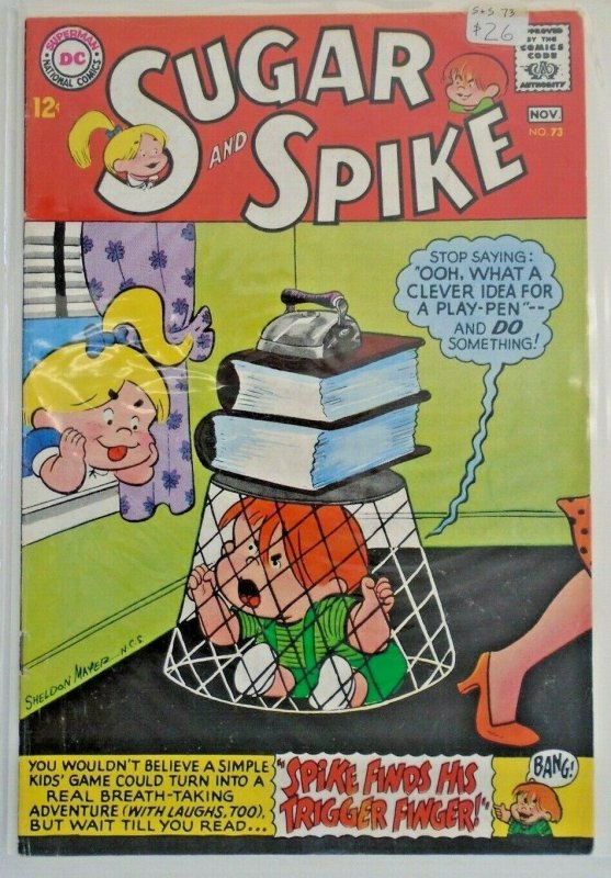 *Sugar & Spike (1956; DC, Sheldon Mayer) #70fn & 73fn- (2 books)