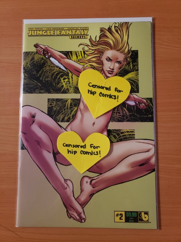 Jungle Fantasy Secrets #2 Lani Jungle Girl Nude Variant Cover