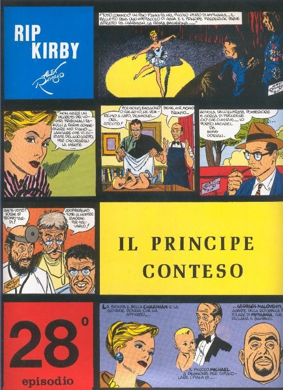 Rip Kirby de Alex Raymond numero 28: Il principe conteso