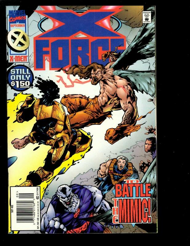 11 X-Force Marvel Comics # 36 39 43 46 47 49 52 61 62 95 100 RP3