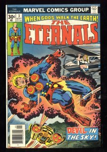 Eternals (1976) #3 VF+ 8.5 1st Appearance Sersi!