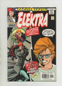Elektra Minus 1 - Flashback! All For The Love Of Matt Murdock - (Grade 9.2) 1997