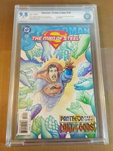 Superman: The Man Of Steel #126 CBCS certified grade 9.8 white pages (DC 2002)