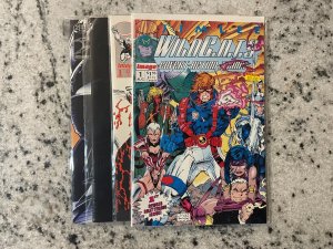 4 Image Comic Books Wildcats 1 + Wildstar 1 + Shadowhawk 2 # 1 2 NM 59 J866