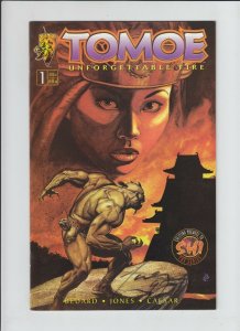 Tomoe: Unforgettable Fire #1 VF- signed Bill Tucci - Crusade Comics Shi Prequel 