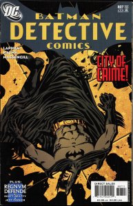 Detective Comics #807 (2005) Batman