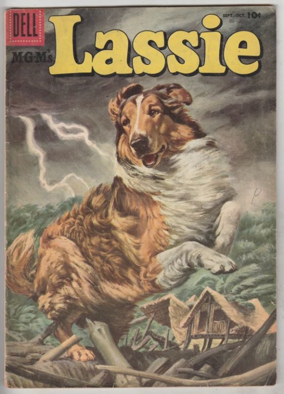 Lassie #30 (Oct-56) VG Affordable-Grade Lassie, Ranger Bob Ericson and Ranger...