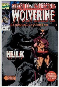 MARVEL COMICS PRESENTS #54, VF+, Wolverine vs Hulk, Steve Ditko, more in store