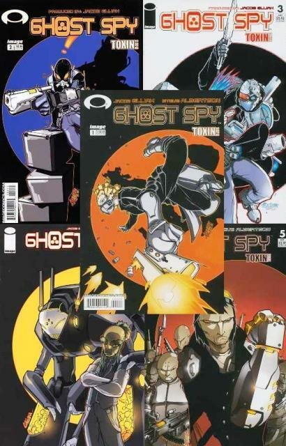 GHOST SPY (2004 IM) 1-5  complete series!