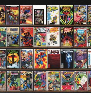 Huge Lot 150+ Comics with Death'S Head Ii, Daredevil, Robin, Wolverine &...