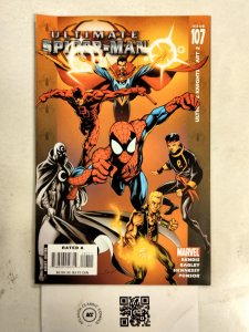 Ultimate Spider-Man #107 Marvel Comic Book Iron Man Defenders X-Men  26 HH21