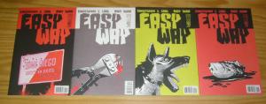 Easy Way #1-4 VF/NM complete series - andy kuhn - idw comics set lot 2 3