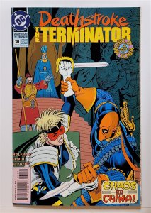 Deathstroke, the Terminator #30 (Nov 1993, DC) VF+