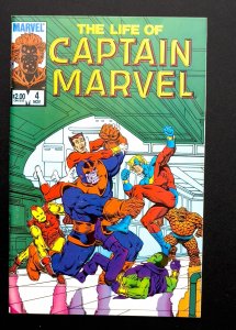 The Life of Captain Marvel #1-5 (1985) (Lot 5 bks) - Full Limited Series - NM!