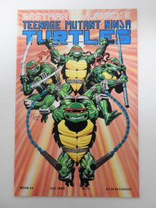 Teenage Mutant Ninja Turtles #24 (1989) Signed Eastman/Laird+ VF+ Condition!