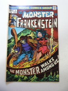The Frankenstein Monster #5 (1973) FN/VF Condition