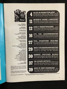 FAMOUS MONSTERS CONVENTION GUIDE BOOK FN-VF SIGNED GOGOS, F. ACKERMAN,KEN KELLEY