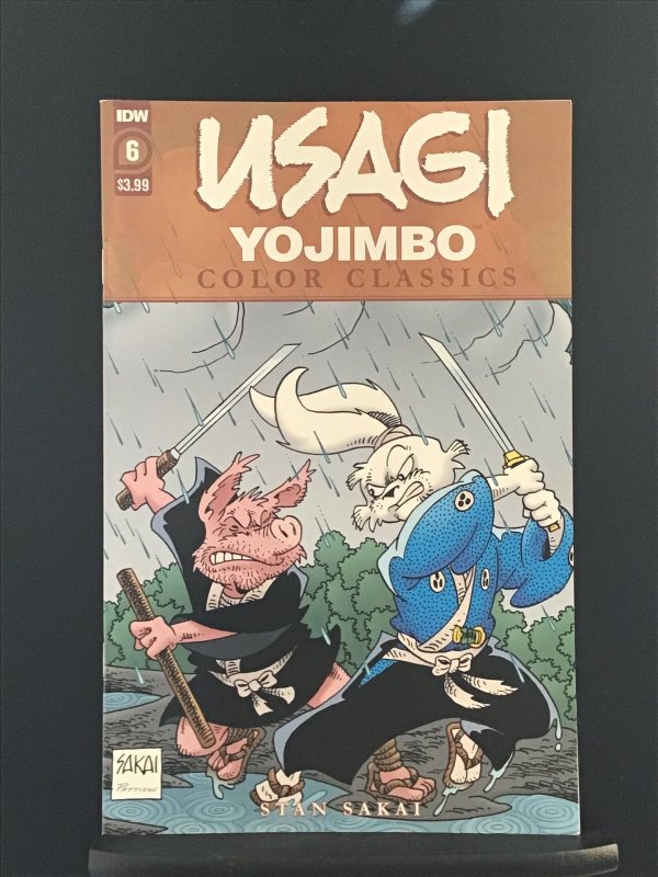 Usagi Yojimbo Color Classics #6 (2020)