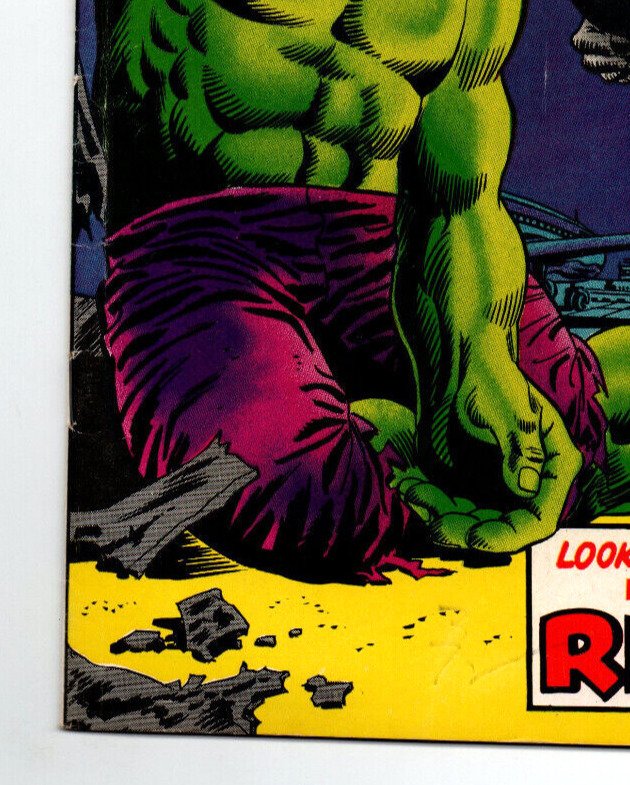 The Incredible Hulk #104 - vs Rhino - 1968 - FN/VF 
