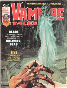 Vampire Tales #9 (1975) Blade story