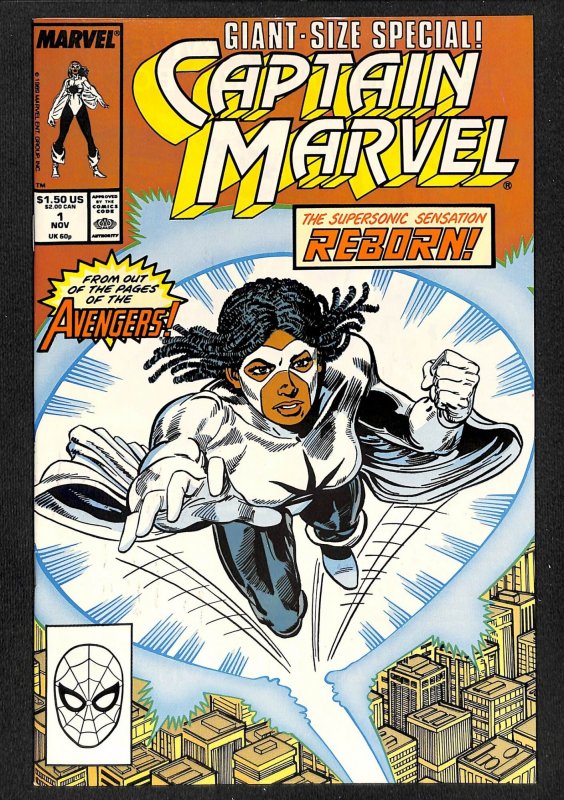 Captain Marvel #1 VF+ 8.5 Giant-Size Special 1st Monica Rambeau Solo!