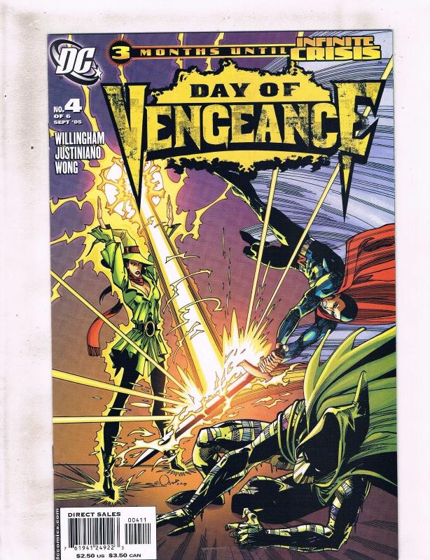 Lot of 6 Day of Vengeance DC Comic Books #1 2 3 4 5 6 KS3