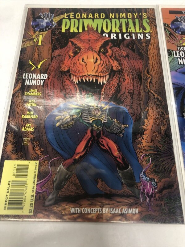 Leonard Nimoy’s Primortals Origns (1996) Set Issue #  1-2 • James Chambers