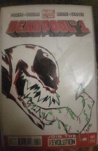 Deadpool #1 Blank Cover (2013)