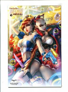 Grimm Fairy Tales: Inferno #3 - Mike Debalfo Comikaze Exc LTD 500 (9.2ob) 2010