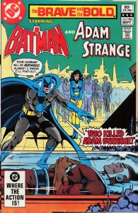 The Brave and the Bold #190 Direct Edition (1982) Adam Strange