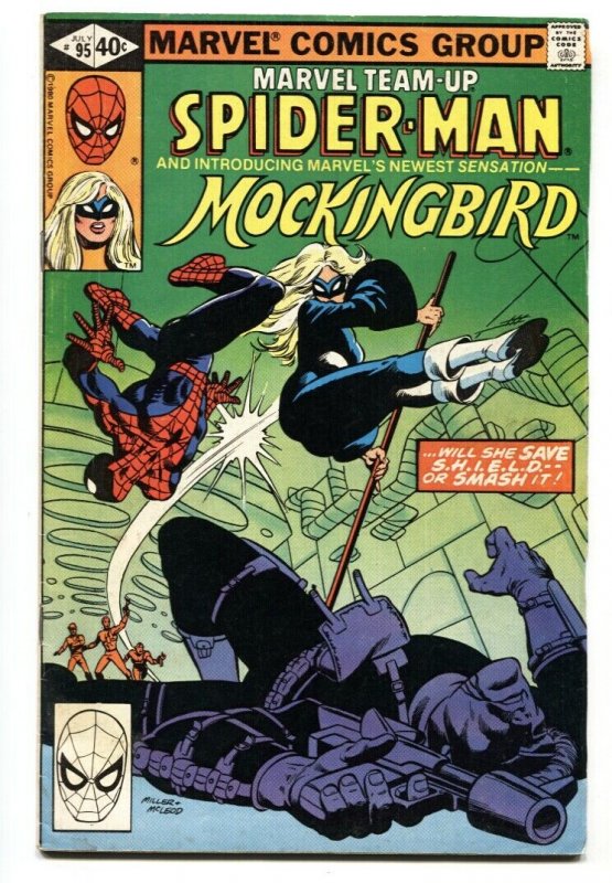 MARVEL TEAM-UP #95 First appearance MOCKINGBIRD-VG