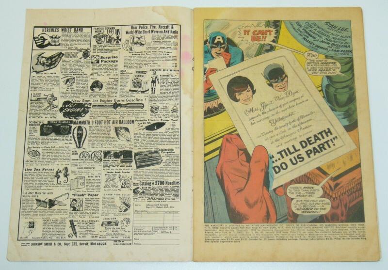 Avengers, The #60 VG; Marvel | low grade comic - save on shipping - details insi